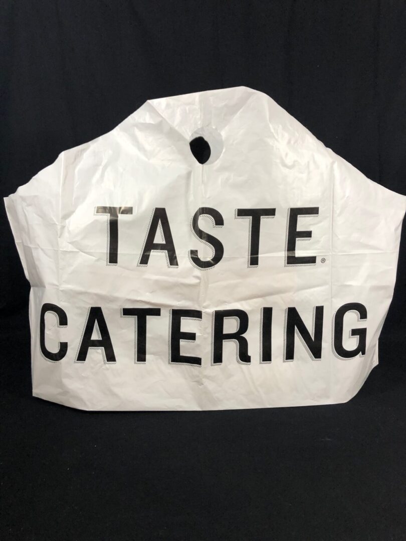Plastic catering bag