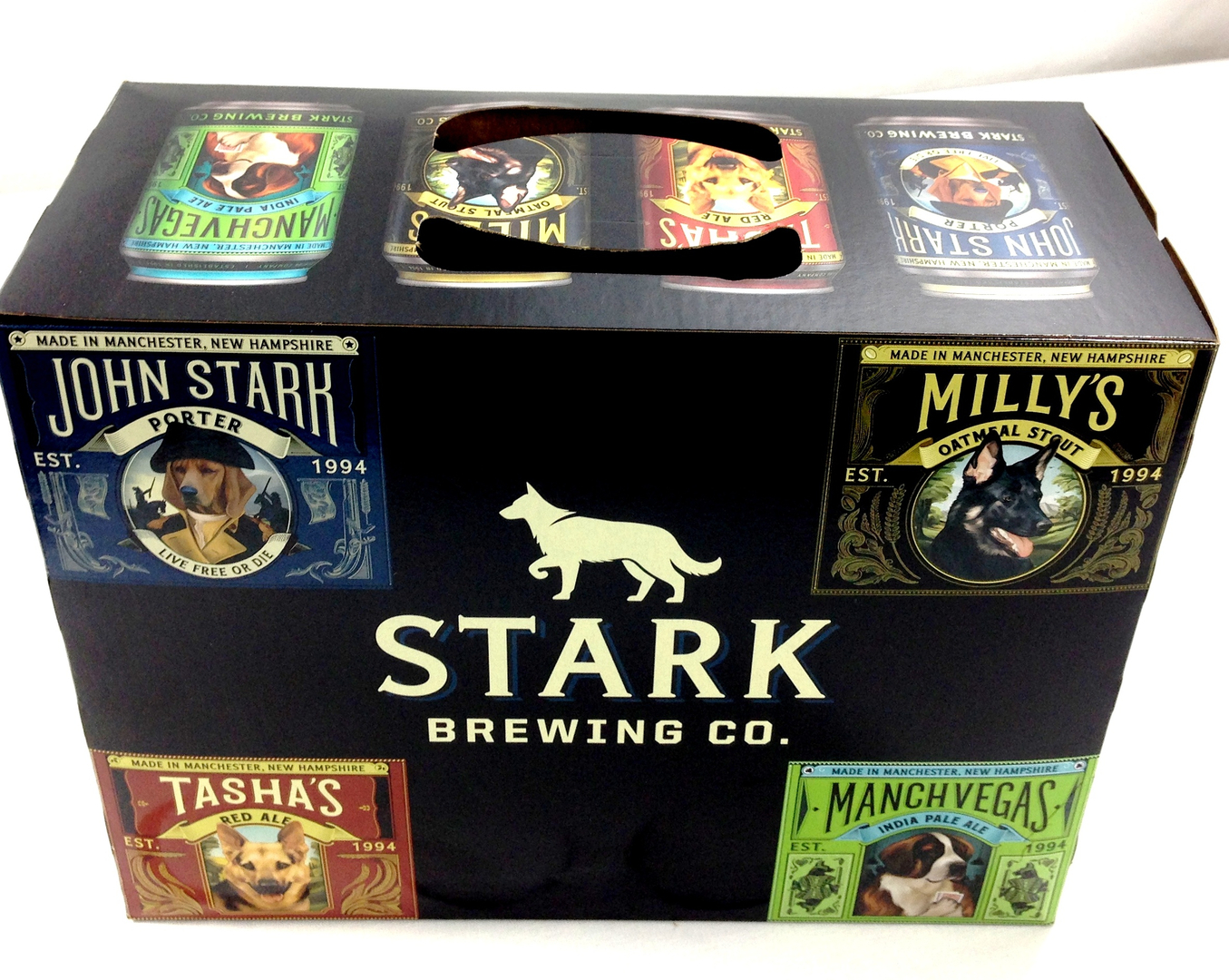 Stark Brewing Company Printed on a Box