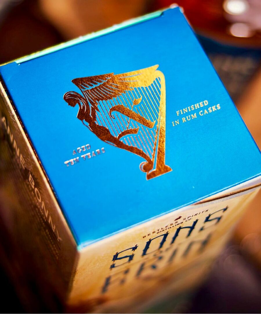 Custom Liquor bottle box SOE lid (2)_page-0001 Sons of Erin Irish whiskey box.